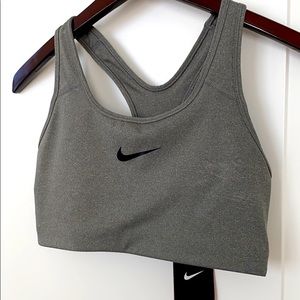 Grey Nike Dri-Fit Sports Bra